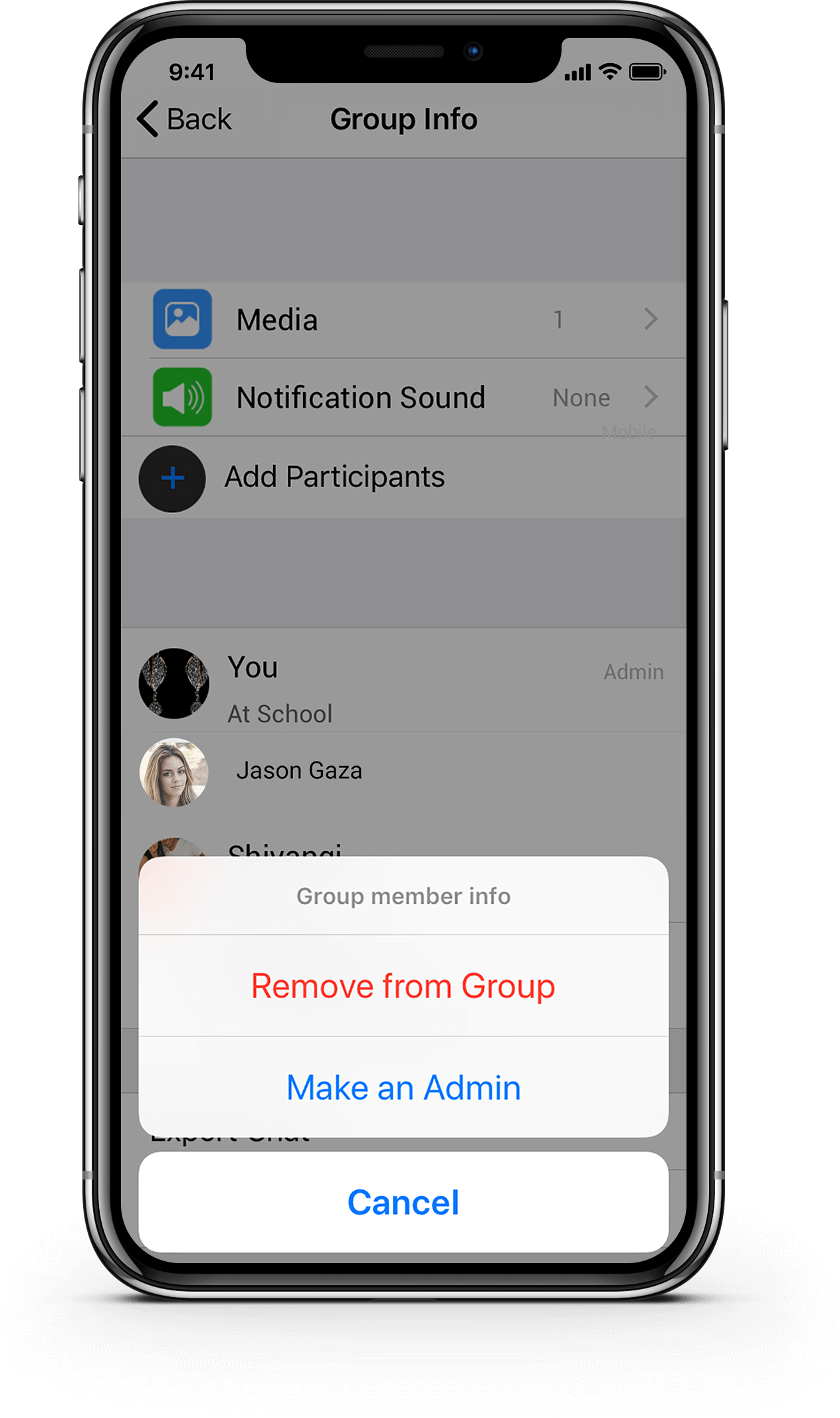 Chatting app script